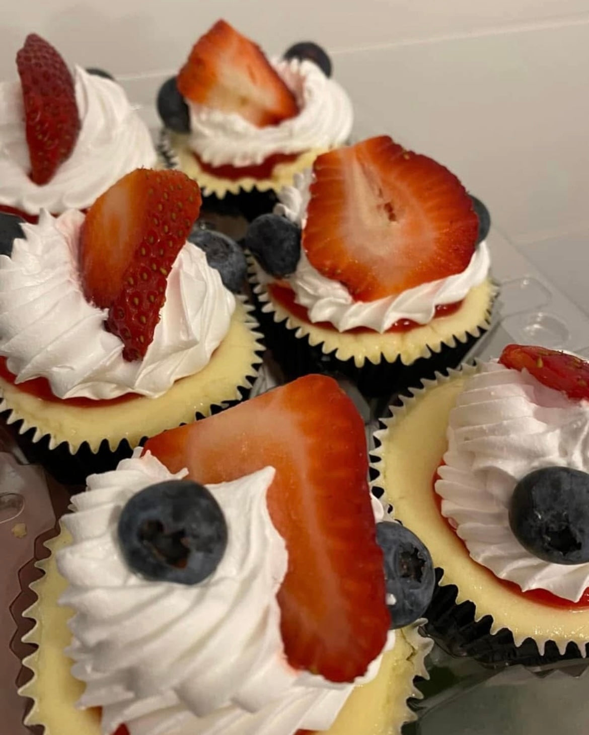 Half Dozen cheesecake cupcakes