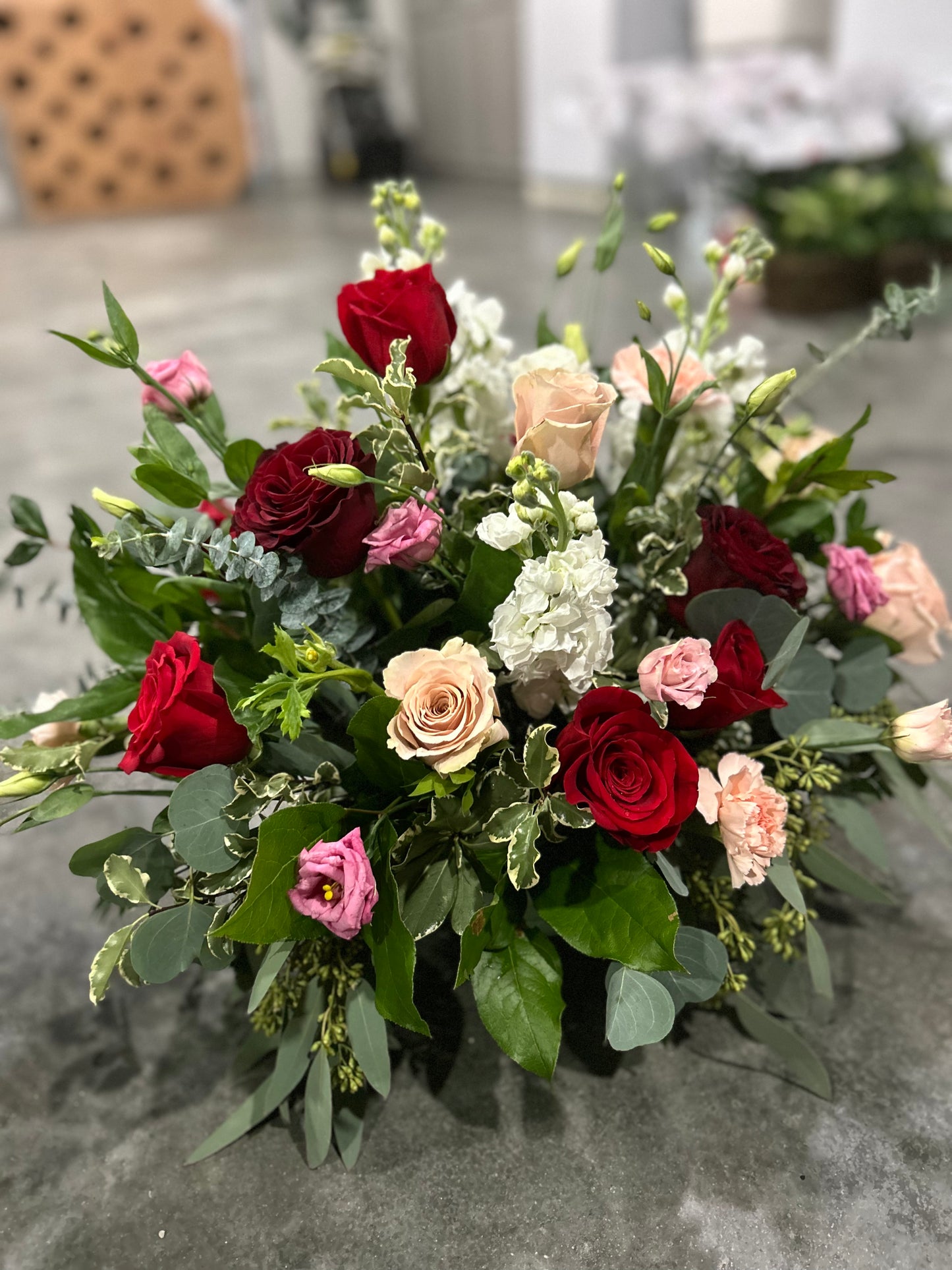 Valentine florist pick