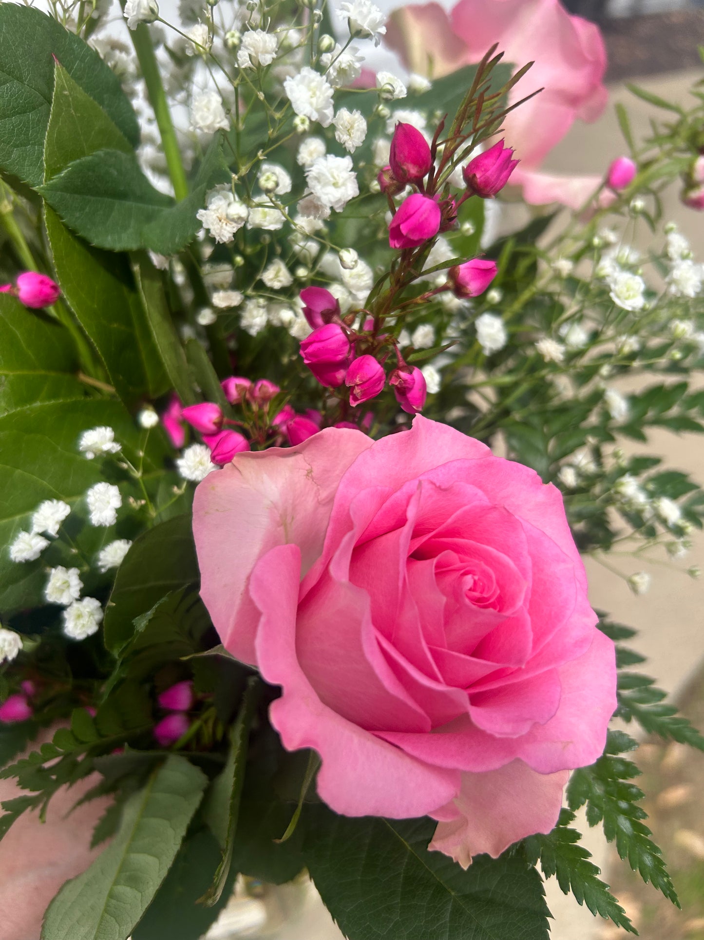 Precious love for her